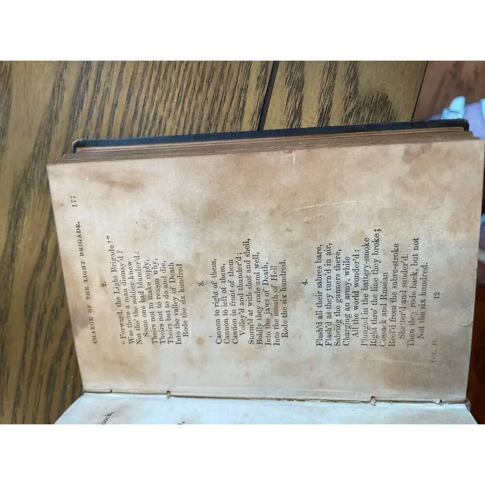 Tennyson this volume
